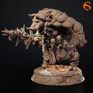 Bloodtusk, Orc Wereboar Barbarian