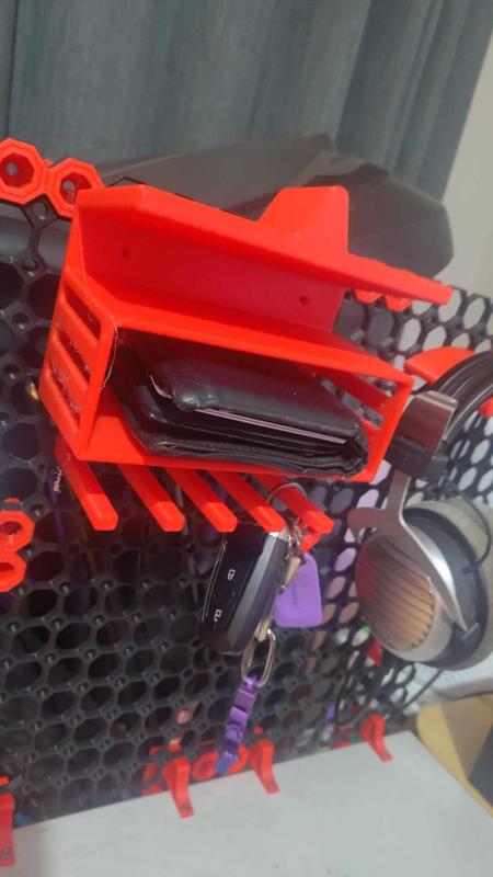 multibored wallet keys glasses holder