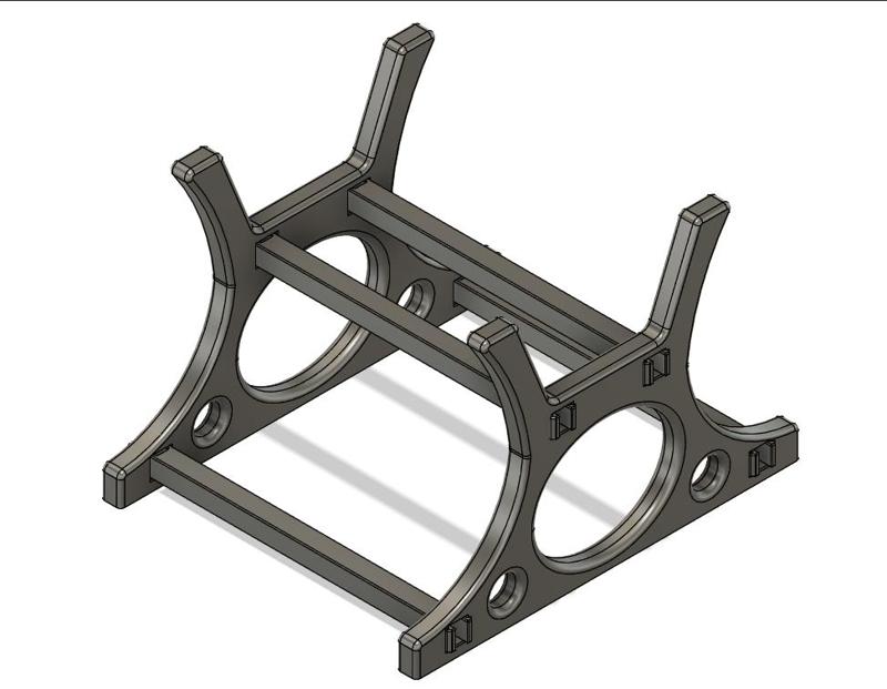 Model Yacht/Boat Cradle