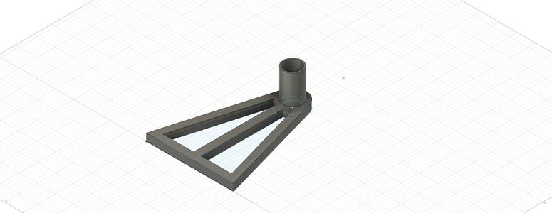 Anycubic Vyper Filament Reel Support v1