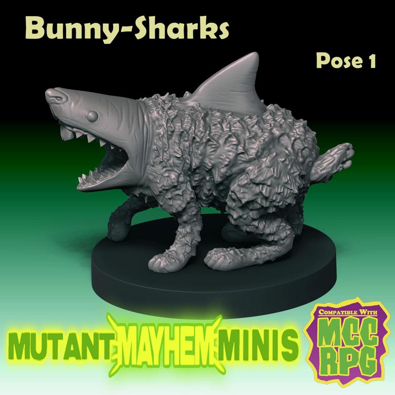 Bunny Sharks -Pose 1