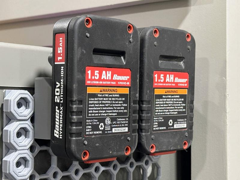 Multiboard Dual Bauer Battery Mount