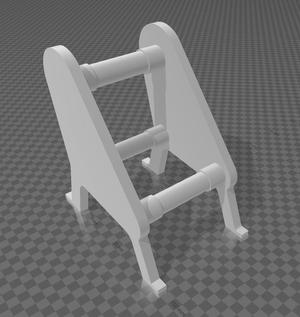 Riboon spool holder