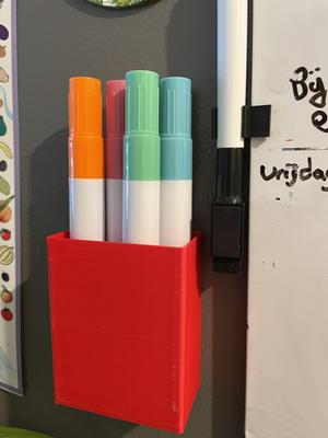 fridge pen holder magnetic