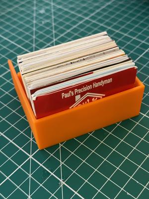 Adjustable Business Card Holder