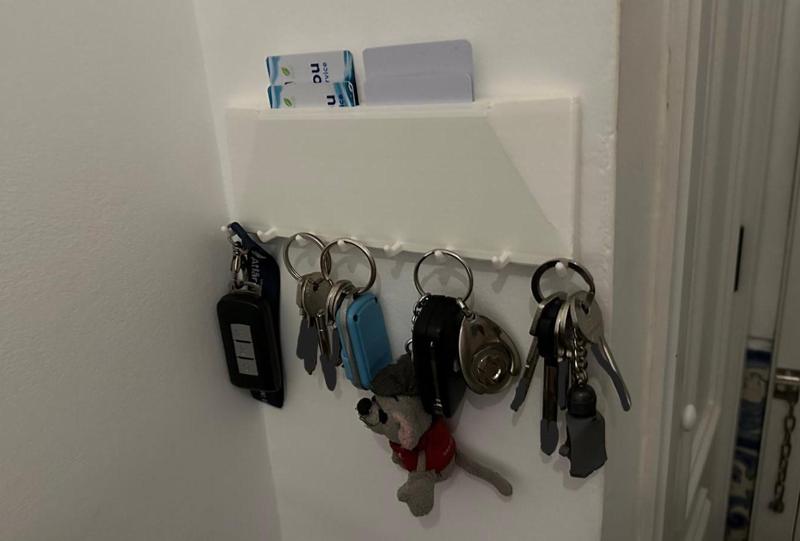 Wall Key and Card Holder