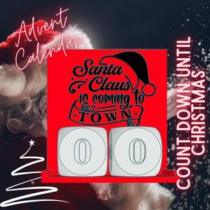 Santa Is Coming To Town Countdown
