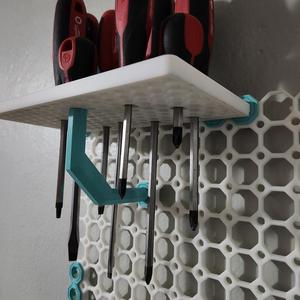 Support for small hole version