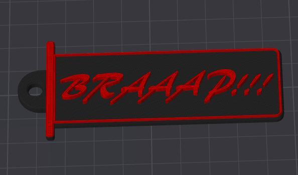 Motorcycle Key ring BRAAAP!!