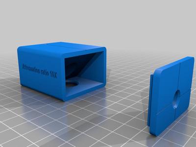 Beam attenuator for Coherent J8LP laser energy probe