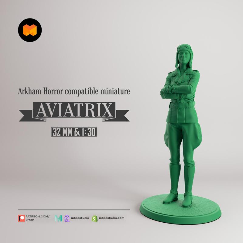 Aviatrix - Arkham Horror compatible
