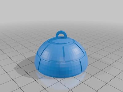 Remix of "screw together hanging parametric deathstar"