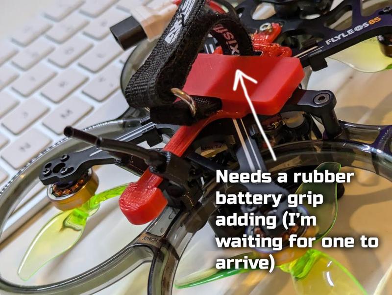 Flywoo FlyLens 85 battery plate for o3 version