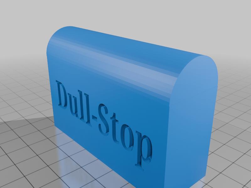 Dull-Stop Doorstop