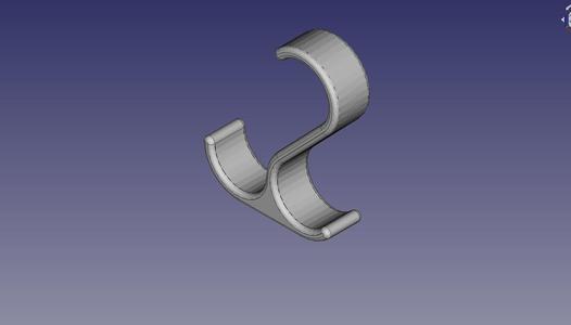 Unverlierbarer Haken für Badheizkörper/Handtuchwärmer    //  Towel hook