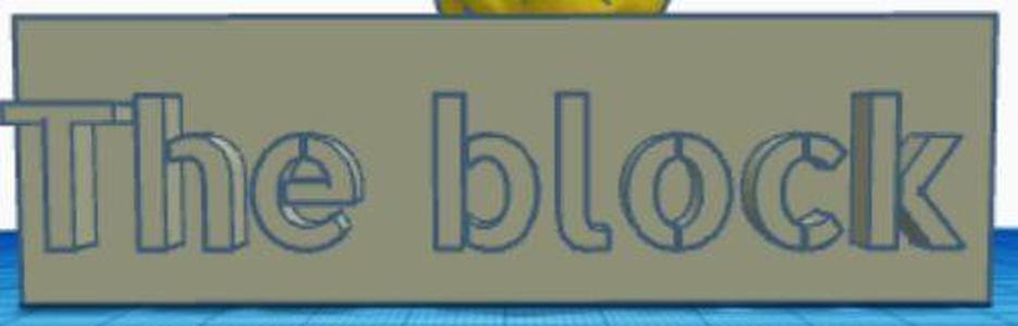 The block ;)