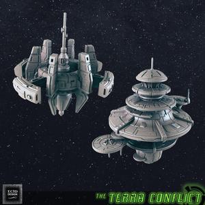 Atrelea and Science Stations [Fleet Scale Spaceship]