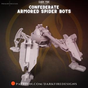 Armored Spider Bot