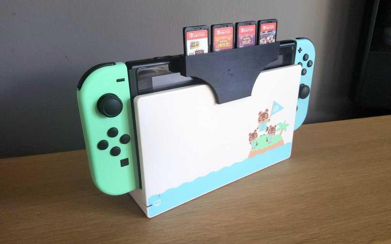 Nintendo Switch Top Mounted Card Holder