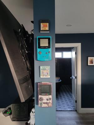 Gameboy Color Wallmount Display