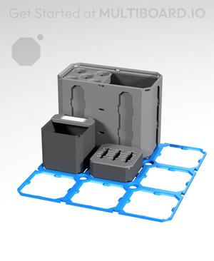 3x3 - Lite Multibin Panel