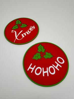 Christmas coasters