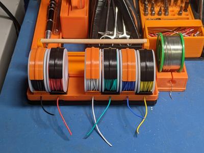 Gridfinity 1x4 Silicon Wire Base