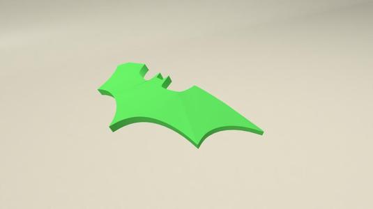 bat logo.stl