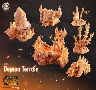 Demonic Terrain (Pre-Supported)