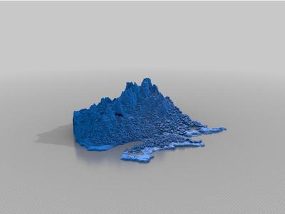 Minecraft Mountain Island VII