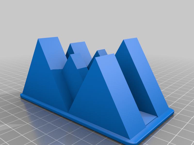 Vertical laptop holder