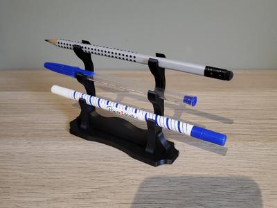 Katana pen holder