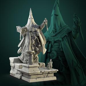 Cultists Executioner 75mm and 32mm pre-supported