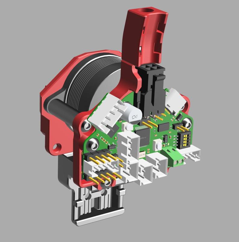 V0.2 (R1) Light EBB36 Mount & Strain Relief