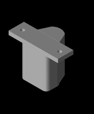 3 Prong Plug Mount for Cord Organization