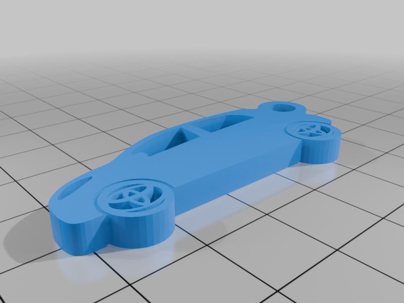 Toyota Yaris Keychain