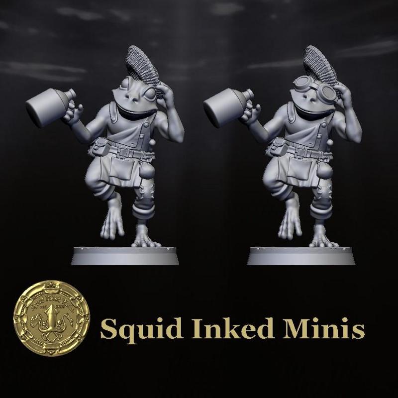 Craw Diddy Daddy Grung Bard on the Jug