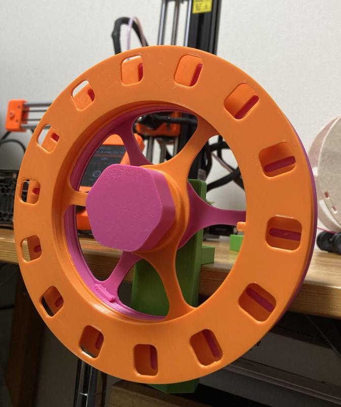 Fly fishing line stock spool slim