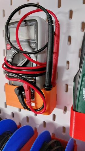 Skadis Multimeter Holder Voltcraft