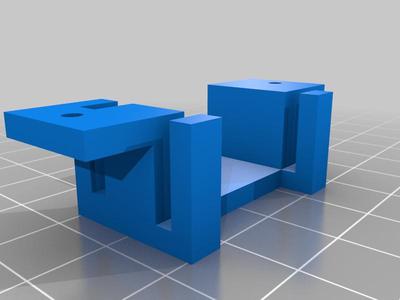 Tower Pro SG92R Servo Mount (for mounting to underside of surface)