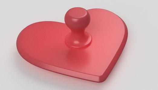Heart hanger