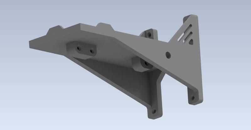 Wall mount for Synology NAS (3 versions)