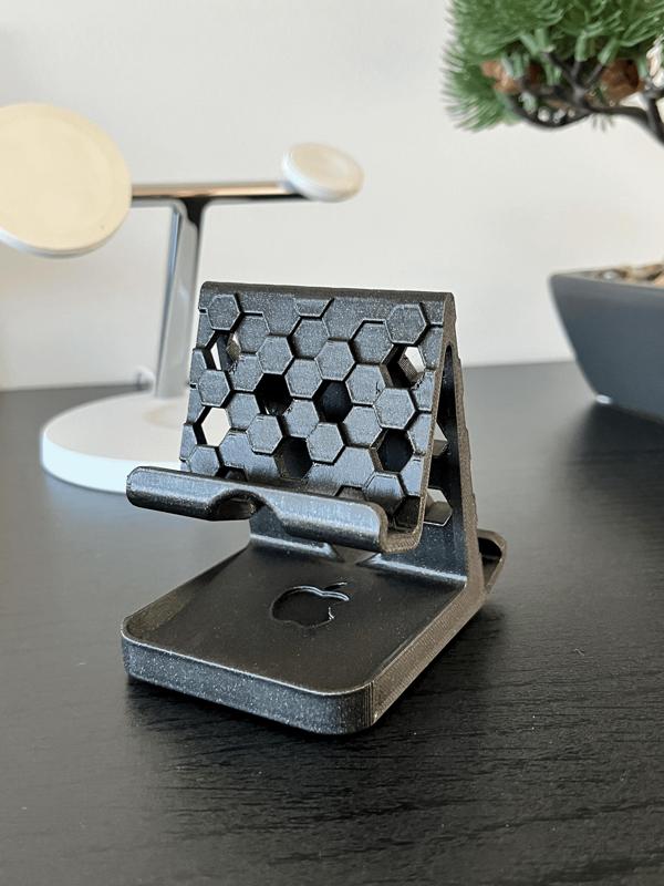 HEX Apple phone stand