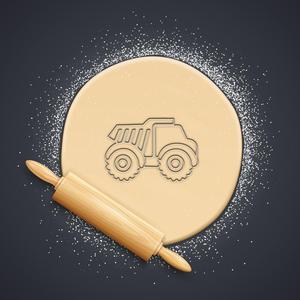 Truck Cookie Cutter, Biscuit Cutter