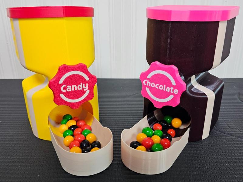 Simple print assembly) Candy & Chocolate Dispenser