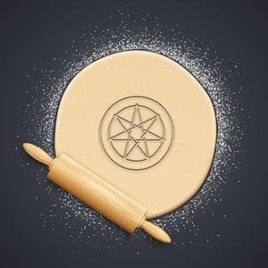 Circle Star Cookie Cutter, Biscuit Cutter