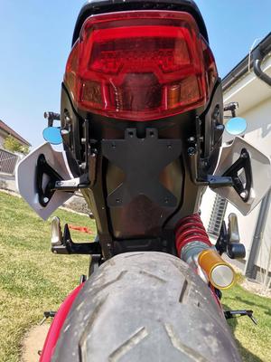 Indian FTR 1200 licence plate holder