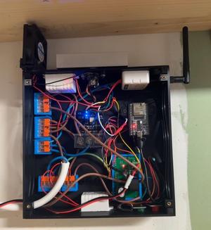 Case boite routeur solaire