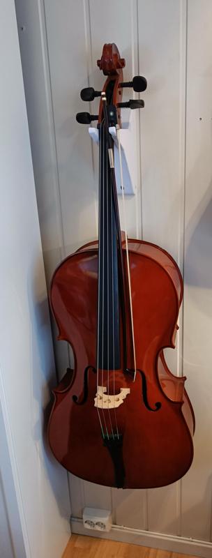 Cello wall holder
