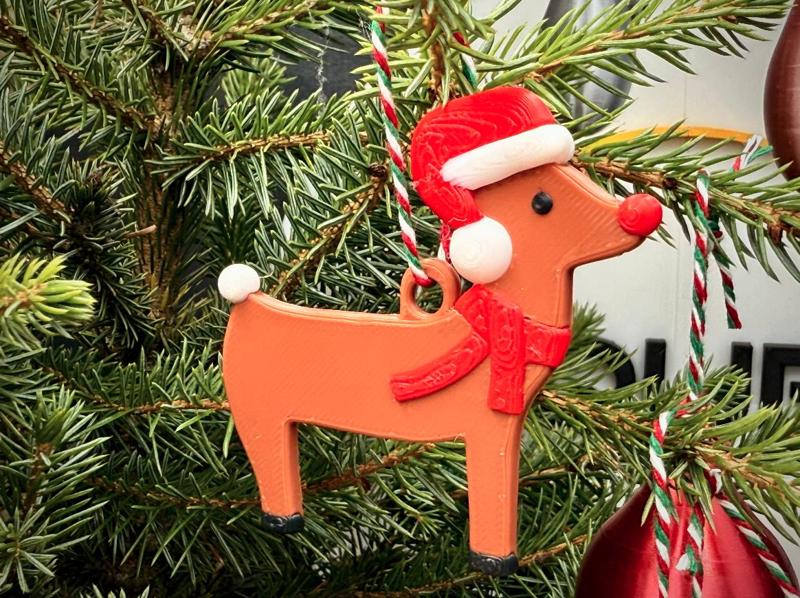 Hanging Reindeer Decoration